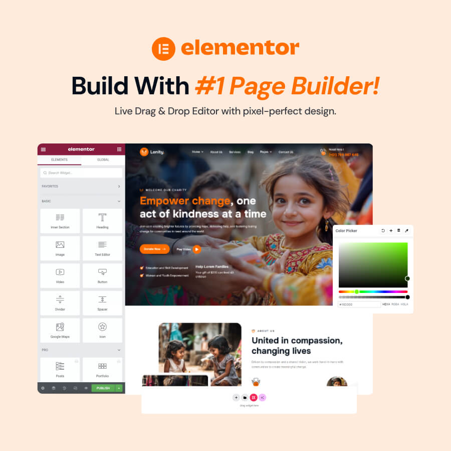 Lenity – WordPress-Theme für Wohltätigkeit und Spende – 4