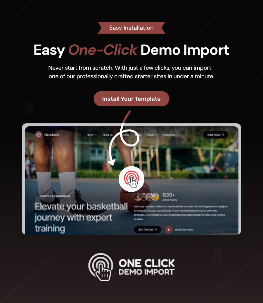 Neodunk – WordPress-Theme für Basketballclub und Sport – 5