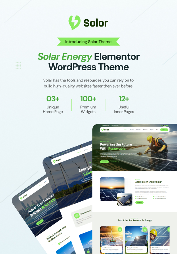 Solor – Solarenergie-WordPress-Theme – 5