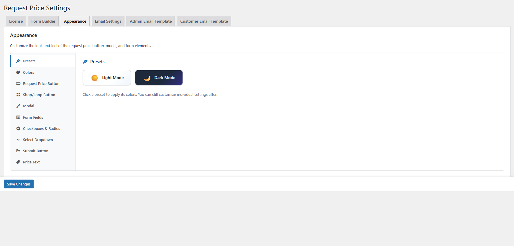 Darstellungseinstellungen