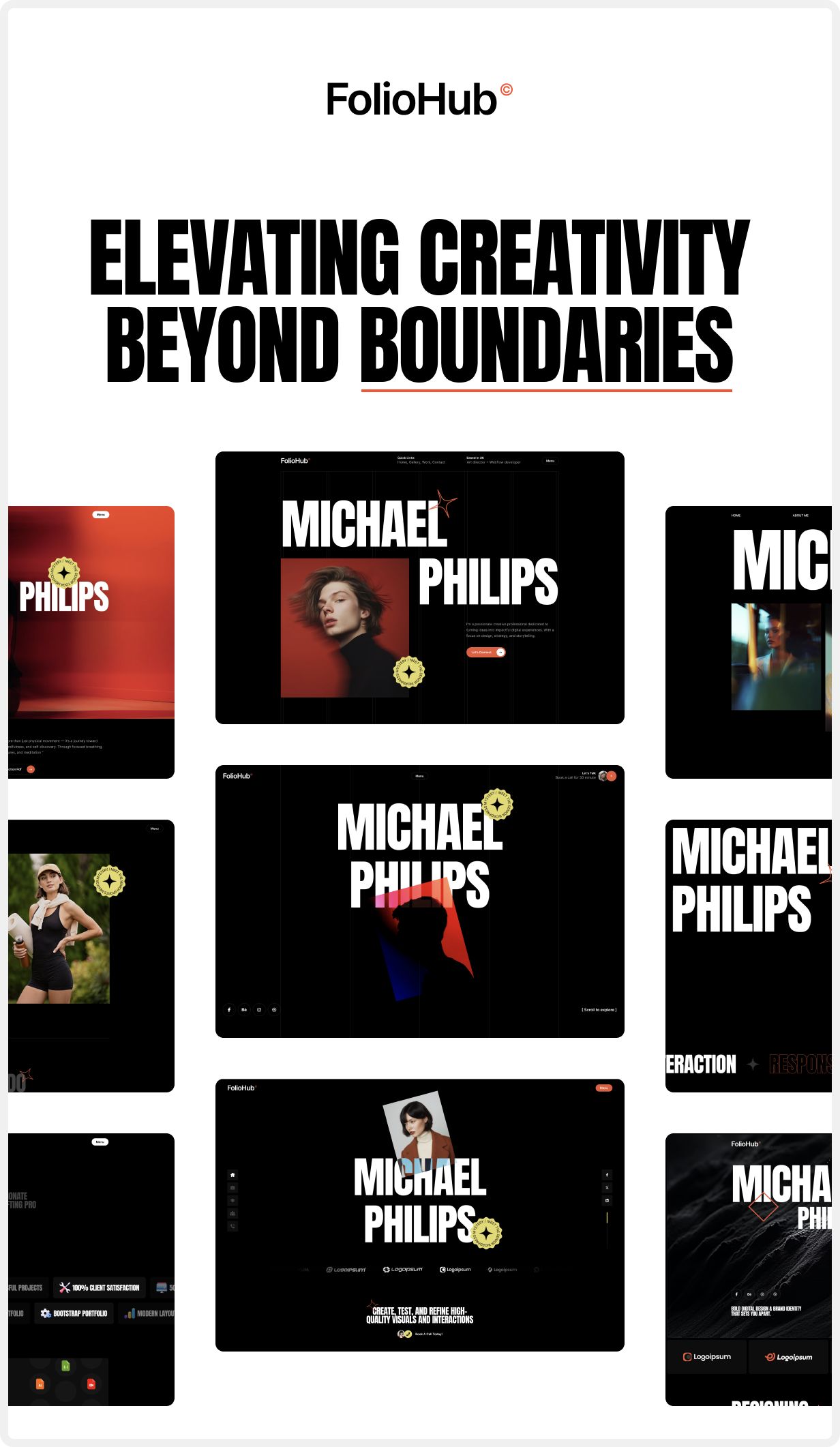 FolioHub – Persönliches Portfolio-WordPress-Theme – 5