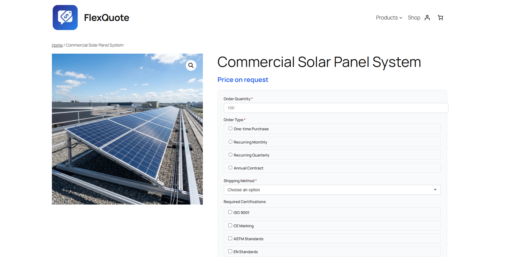 Inline-Formular – Oberer Abschnitt