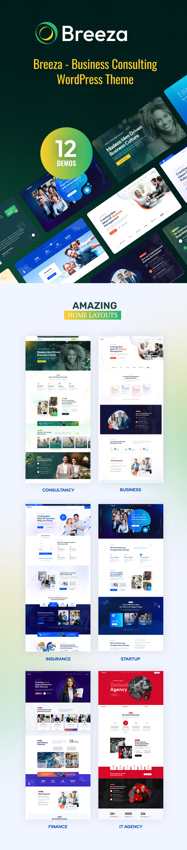Breeza – WordPress-Theme für Unternehmensberatung – 5