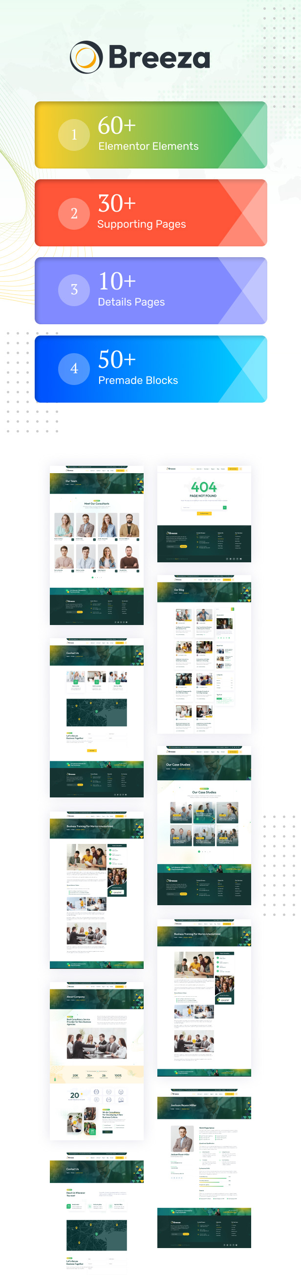 Breeza – WordPress-Theme für Unternehmensberatung – 6