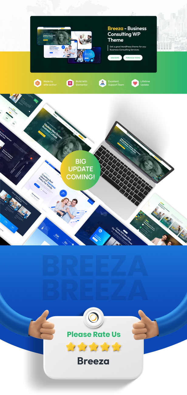 Breeza – WordPress-Theme für Unternehmensberatung – 8