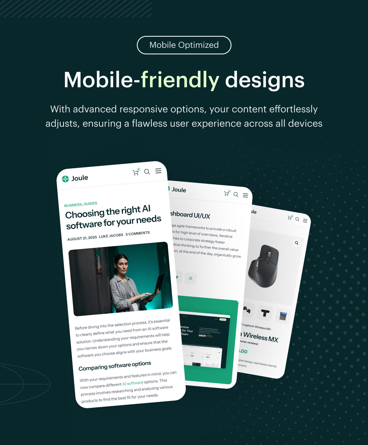 Joule - AI Startup Software Elementor WordPress Theme - 13