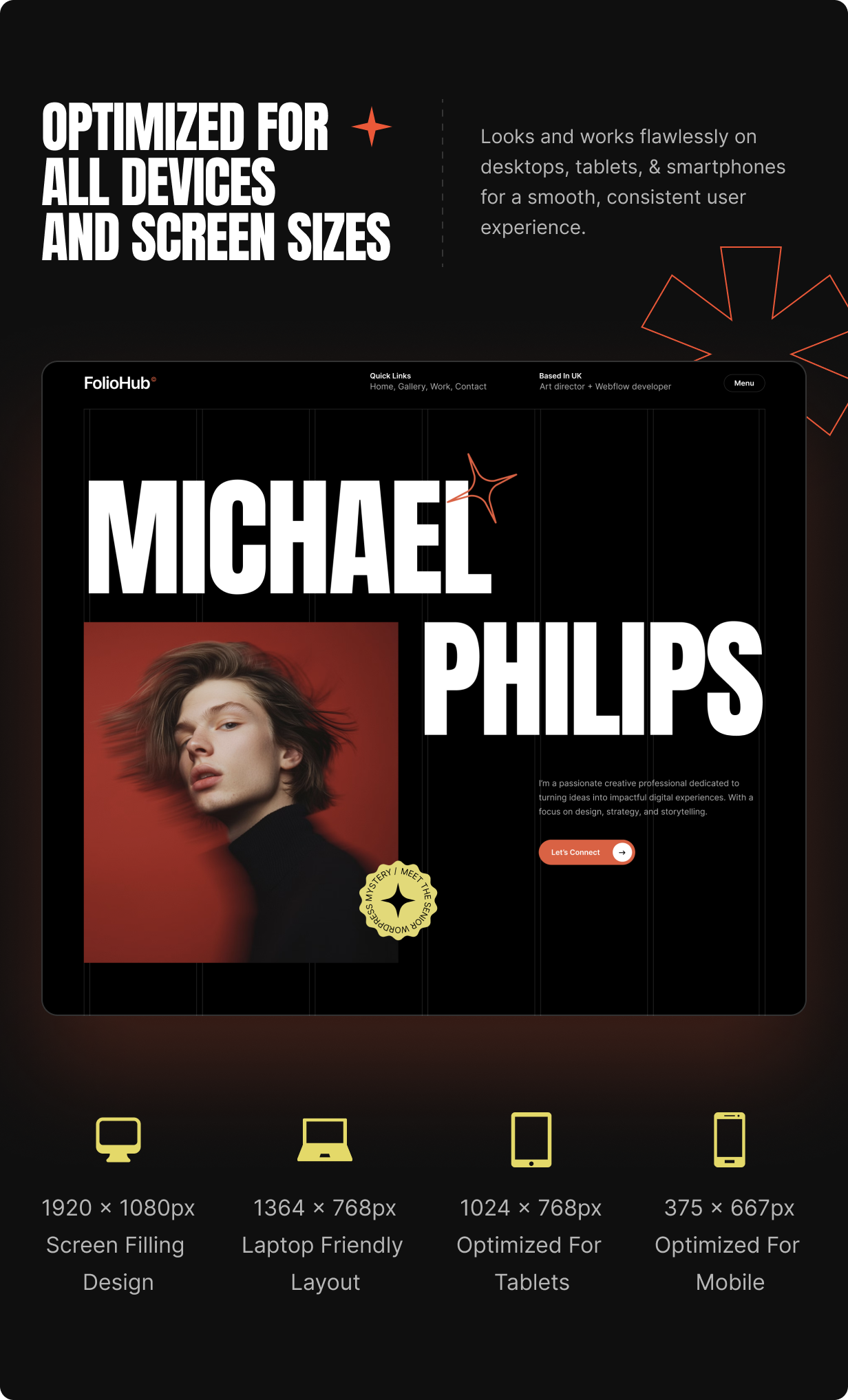 FolioHub – Persönliches Portfolio-WordPress-Theme – 8