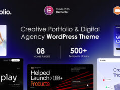 Artfolio – Creative Portfolio & Digital Agency WordPress Layout