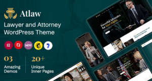Atlaw – WordPress-Template für Anwälte und Anwälte