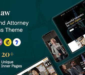 Atlaw – WordPress-Template für Anwälte und Anwälte