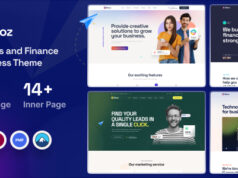 Binoz – WordPress-Layout für Unternehmensagenturen