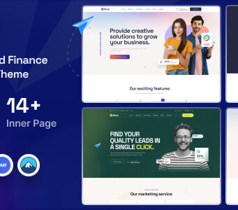 Binoz – WordPress-Layout für Unternehmensagenturen
