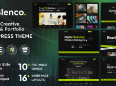 Blenco – WordPress-Vorlage für Kreativagenturen