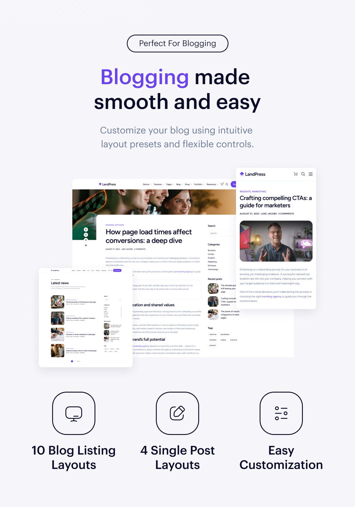 LandPress - Marketing Landing Page Elementor WordPress Theme - 11