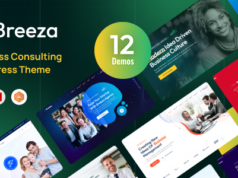 Breeza – WordPress-Template für Unternehmensberatung