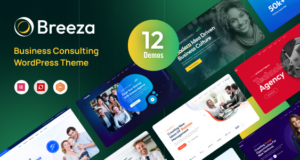 Breeza – WordPress-Template für Unternehmensberatung