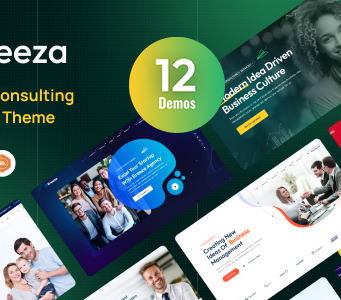 Breeza – WordPress-Template für Unternehmensberatung