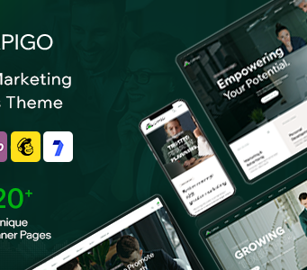 Capigo – WordPress-Layout für Unternehmensmarketing