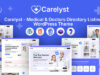 Carelyst – WordPress-Template mit Verzeichnisliste für Mediziner und Ärzte