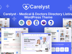 Carelyst – WordPress-Template mit Verzeichnisliste für Mediziner und Ärzte