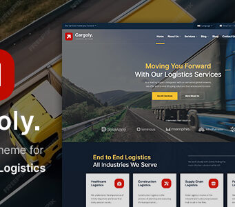 Cargoly – WordPress-Layout für Logistik und Transport