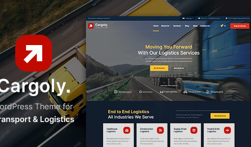 Cargoly – WordPress-Layout für Logistik und Transport