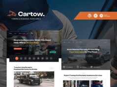 Cartow – WordPress-Template für Abschlepp- und Pannenhilfe