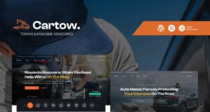 Cartow – WordPress-Template für Abschlepp- und Pannenhilfe