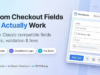 Checkout Blocks Field Studio für WooCommerce