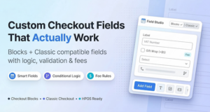 Checkout Blocks Field Studio für WooCommerce