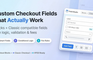 Checkout Blocks Field Studio für WooCommerce