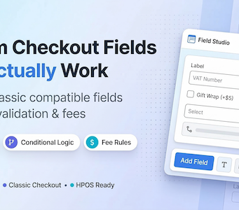 Checkout Blocks Field Studio für WooCommerce