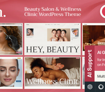 Clean – WordPress-Template für Schönheitssalon und Wellness-Klinik