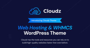 Cloudz – Webhosting und WHMCS WordPress Layout