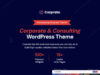 Corporate – WordPress-Vorlage für Unternehmensberatung und Investitionen