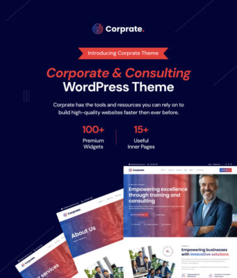 Corporate – WordPress-Vorlage für Unternehmensberatung und Investitionen