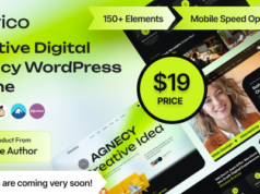 Cravico – WordPress-Template für kreative Digitalagenturen