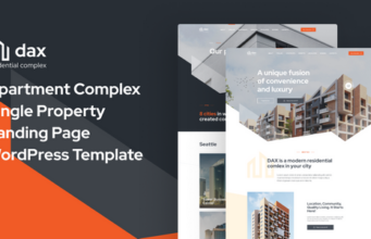 DAXX – Apartment-Komplex-WordPress-Template