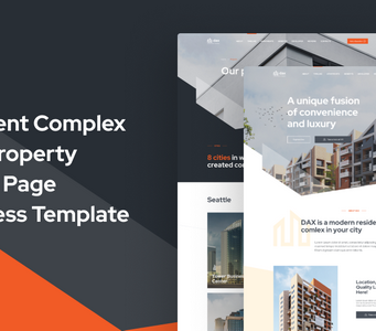 DAXX – Apartment-Komplex-WordPress-Template