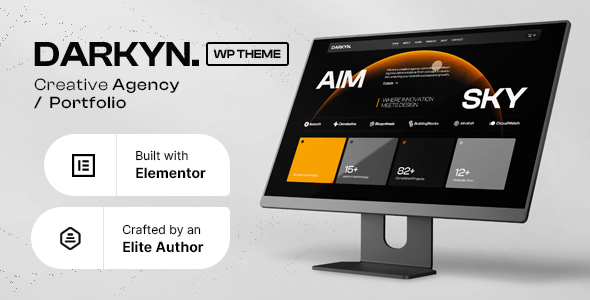 Darkyn – WordPress-Vorlage für Kreativagenturen