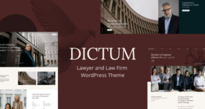 Dictum – Anwalts-WordPress-Layout