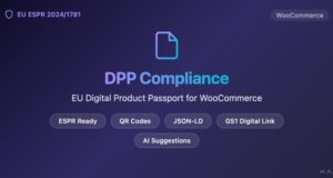 Einhaltung des EU Digital Product Passport (ESPR) für WooCommerce