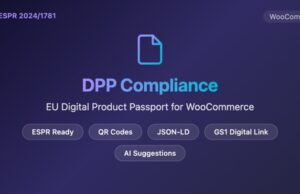 Einhaltung des EU Digital Product Passport (ESPR) für WooCommerce