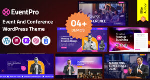 EvenTro – WordPress-Vorlage für Veranstaltungen und Konferenzen