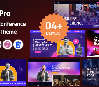 EvenTro – WordPress-Vorlage für Veranstaltungen und Konferenzen