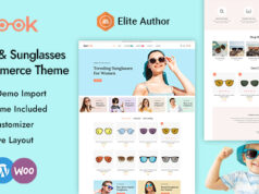 Eyelook – Sonnenbrillen- und Brillengeschäft WordPress WooCommerce Layout