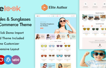 Eyelook – Sonnenbrillen- und Brillengeschäft WordPress WooCommerce Layout