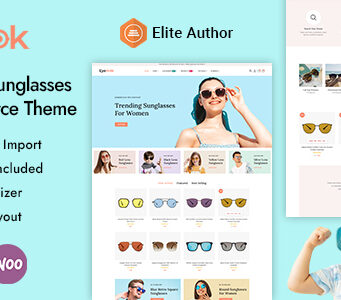 Eyelook – Sonnenbrillen- und Brillengeschäft WordPress WooCommerce Layout