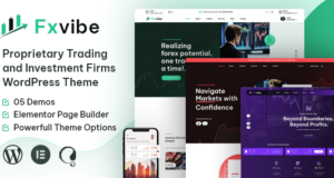 FXvibe – Forex Prop Firm WordPress-Layout