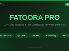 FatooraPro – ZATCA Phase 2 E-Invoicing für WooCommerce